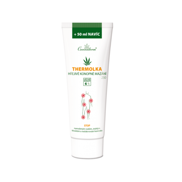 Konopny żel rozgrzewający Thermolka 250ml