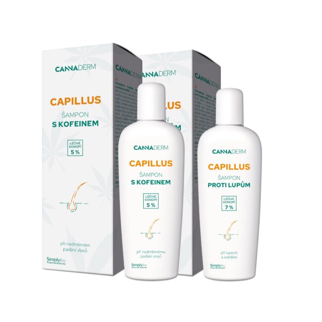 szampon z kofeiną i szampon przeciwłupieżowy